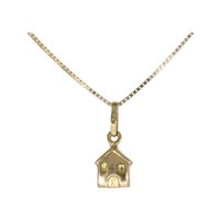 Pendente Soprana Gioielleria Bambino in Oro CASETTA OG 10X7 - CASETTA OG 10X7